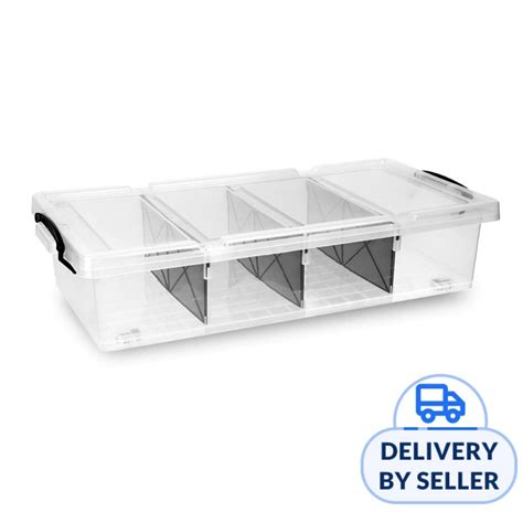 electric step storage box|low profile storage box.